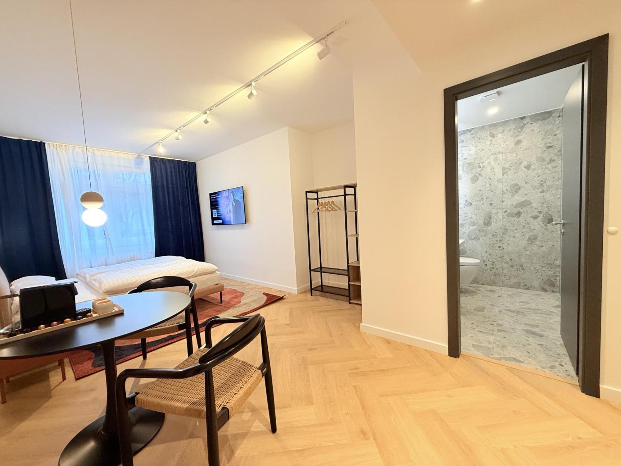 Stayzz By Homyzz - Modern Studios Alsterdorf -Winterhude- Stadtpark Hamburg-Harburg Buitenkant foto