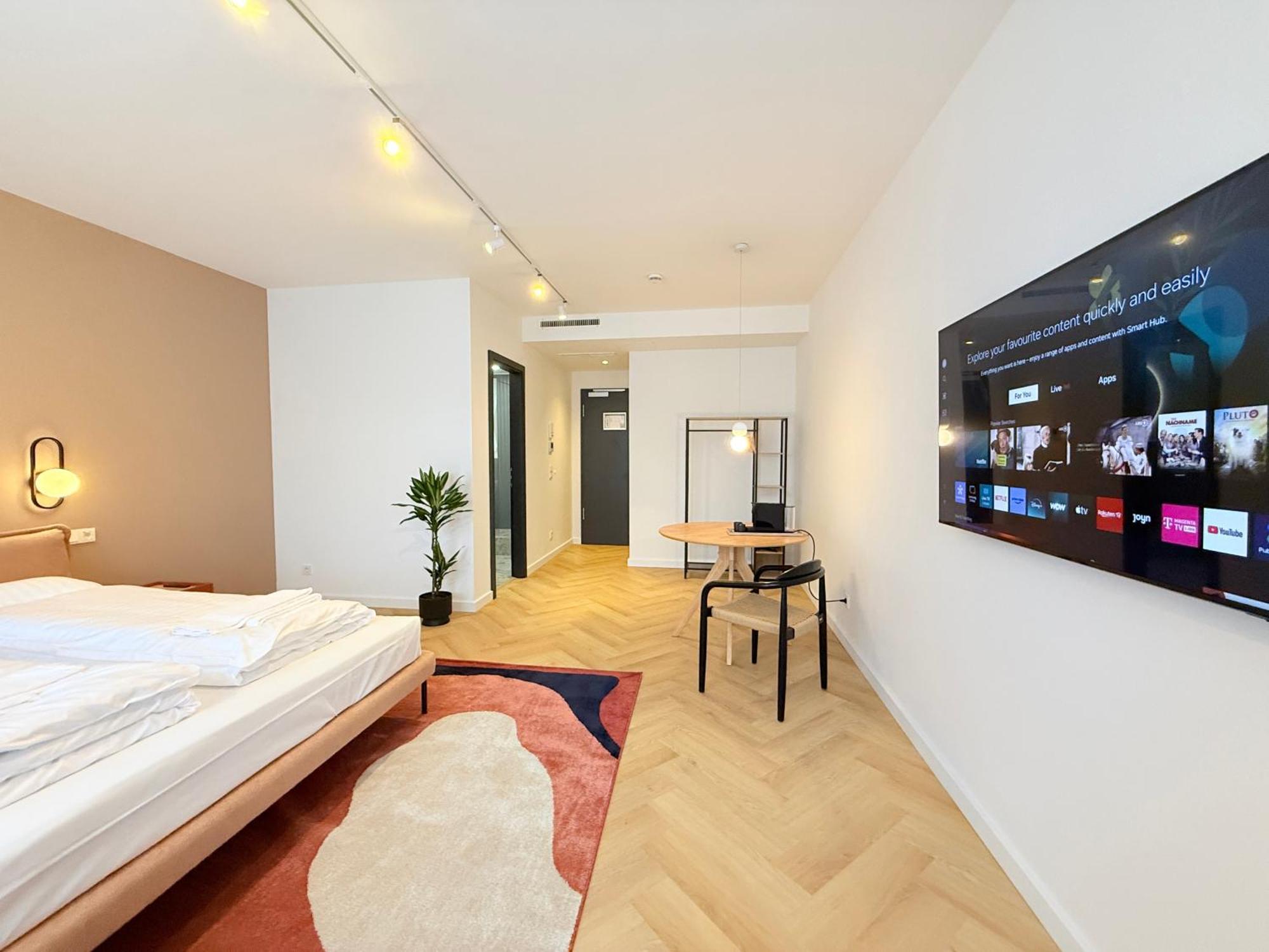 Stayzz By Homyzz - Modern Studios Alsterdorf -Winterhude- Stadtpark Hamburg-Harburg Buitenkant foto