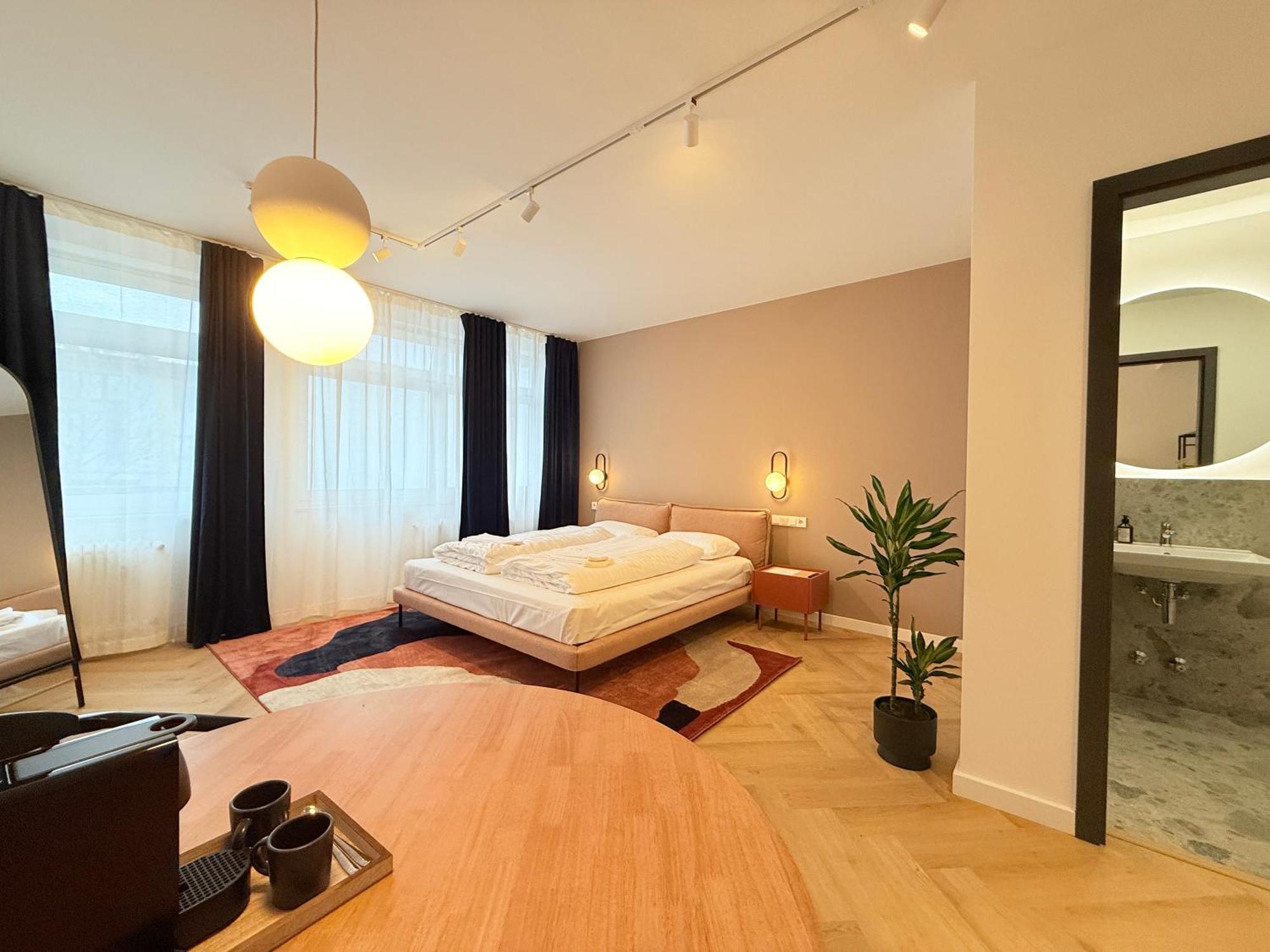 Stayzz By Homyzz - Modern Studios Alsterdorf -Winterhude- Stadtpark Hamburg-Harburg Buitenkant foto