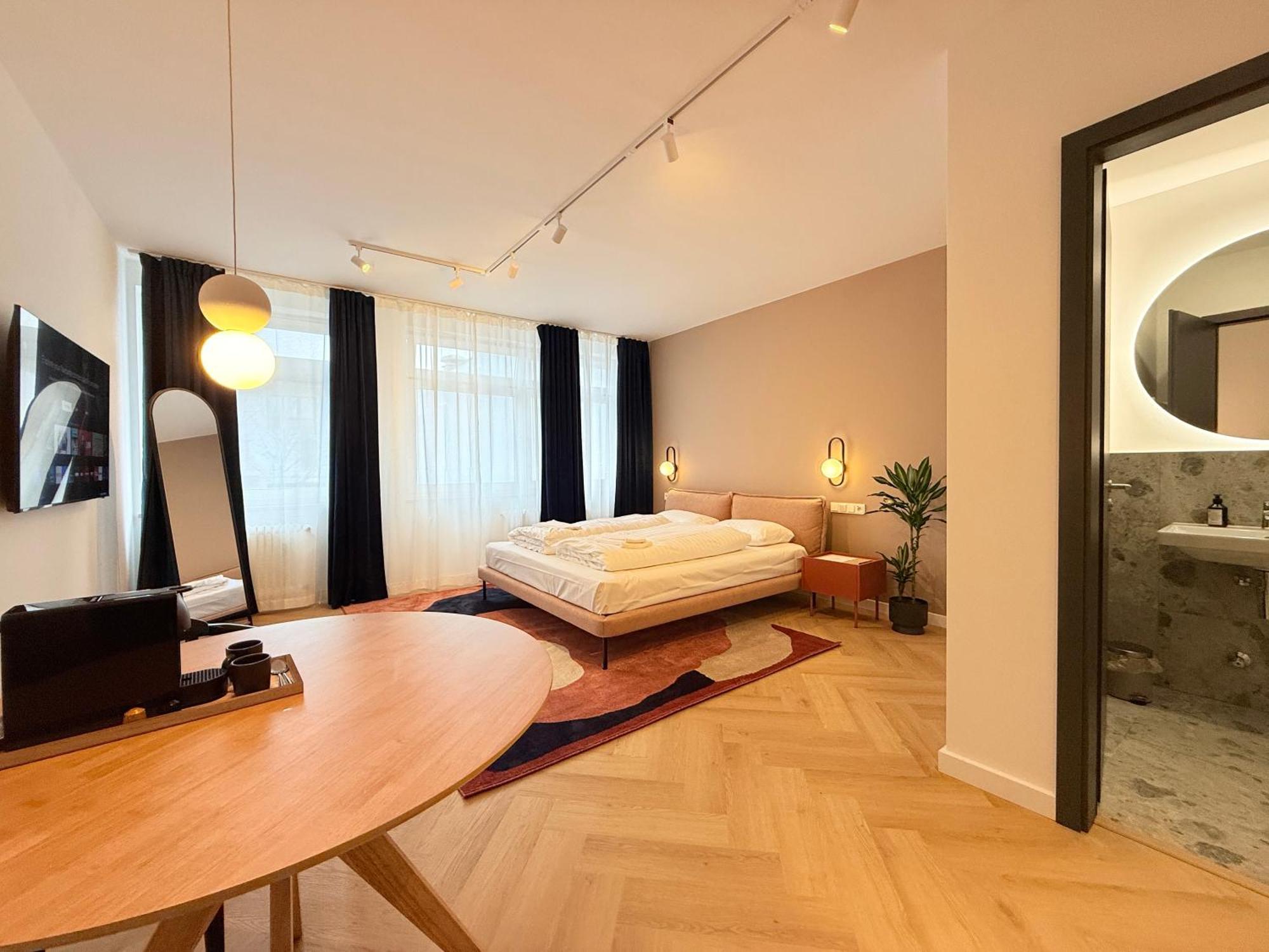 Stayzz By Homyzz - Modern Studios Alsterdorf -Winterhude- Stadtpark Hamburg-Harburg Buitenkant foto