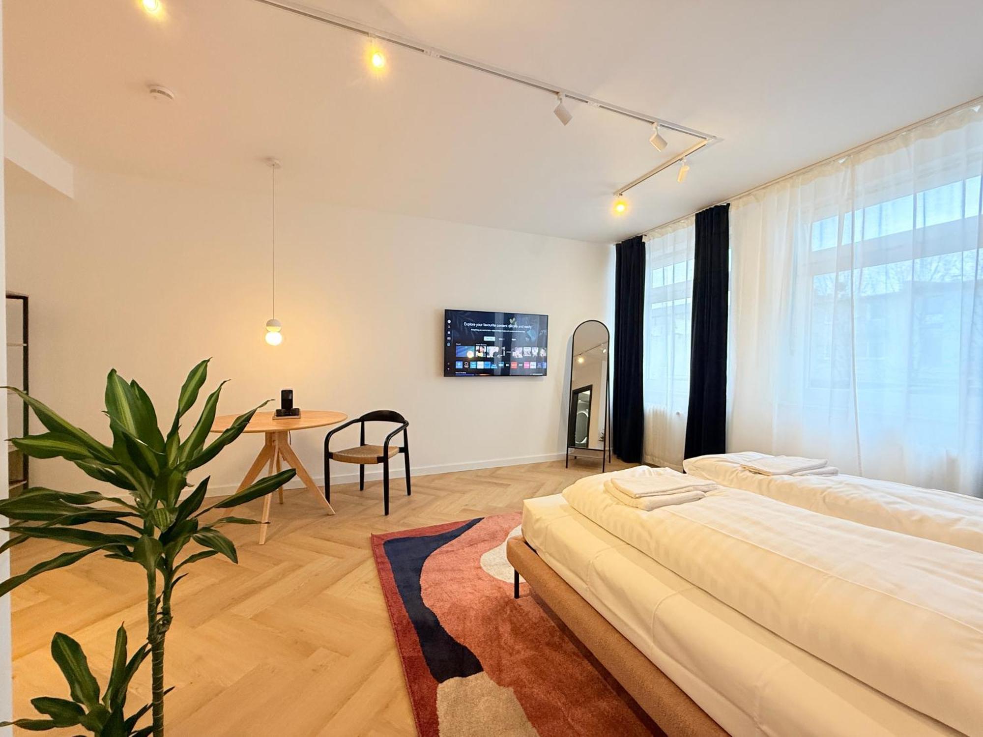 Stayzz By Homyzz - Modern Studios Alsterdorf -Winterhude- Stadtpark Hamburg-Harburg Buitenkant foto