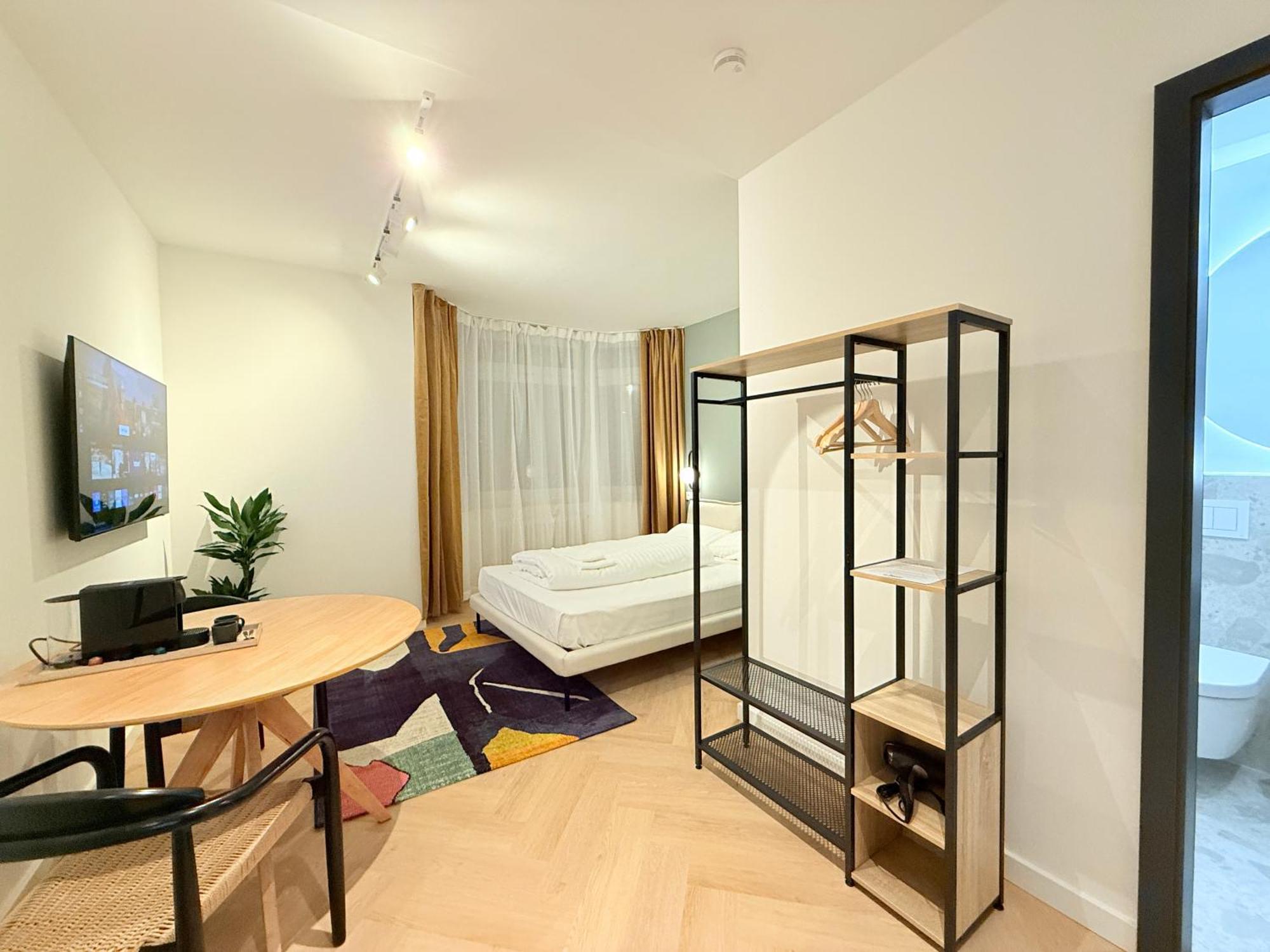 Stayzz By Homyzz - Modern Studios Alsterdorf -Winterhude- Stadtpark Hamburg-Harburg Buitenkant foto